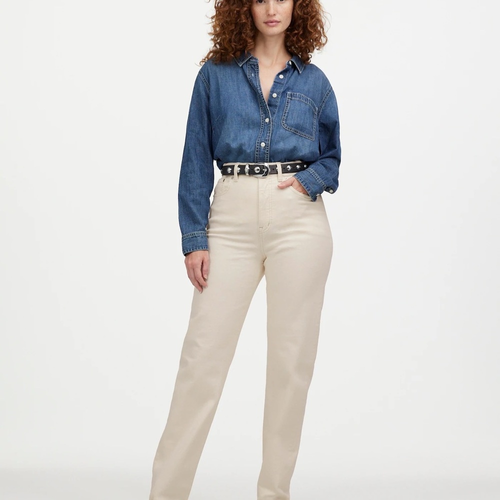 Curvy '90s Straight Jean - Vintage Canvas - 27